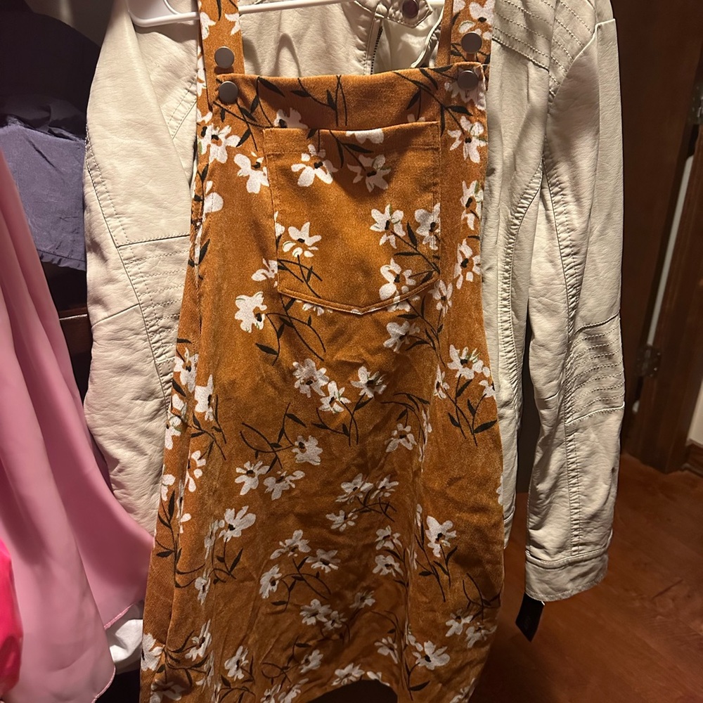 Overall dress size large never worn